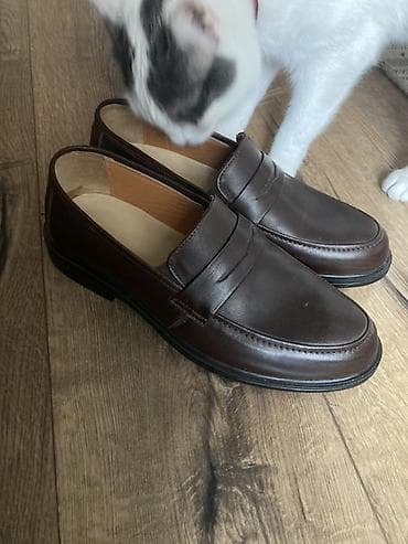 Личные вещи: Классические лоферы унисекс Размер 41 (идет в размер), натуральная — 6