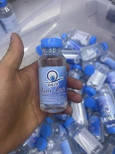 Вода Zamzam (Замзам) 0,1=10 сом в пачке 50 штук 0,25 = 80 сом 56 шт в