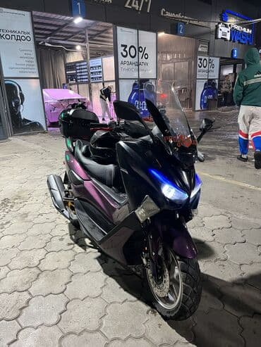 продам электромотоцикл: Макси-скутер Yamaha, 180 куб. см, Бензин, Б/у — 5