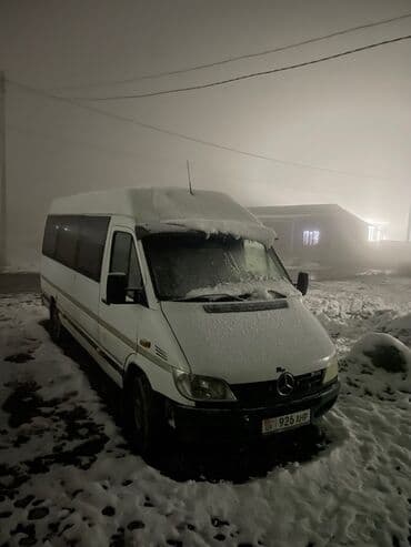 мерс сешка бишкек: Mercedes-Benz Спринтер: 2003 г., 2.9 л, Дизель, Бус — 7