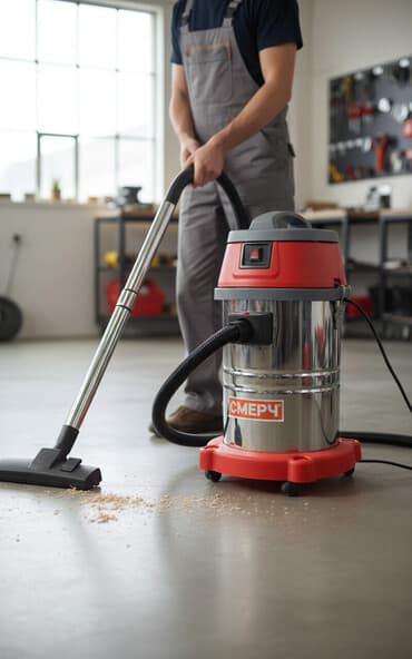 вакум матор: Промышленный пылесос «Смерч» - Тип: строительный/хозпылесос для — 1