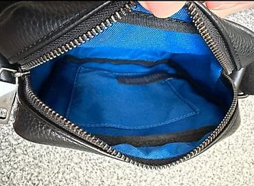 Кошельки, портмоне: Комплект из двух мужских сумок через плечо. 1) Сумка — 2