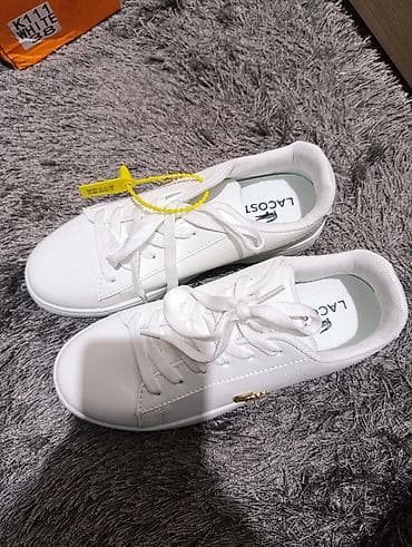 кроссовки лакоста: Кроссовки, 38, Lacoste, Новый, цвет - Белый, Самовывоз, Платная доставка — 5