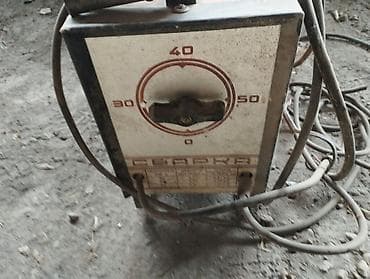 Кол араалар: Ширетүү аппараты, Жаа түрүндө кол менен ширетүү, Колдонулган — 1