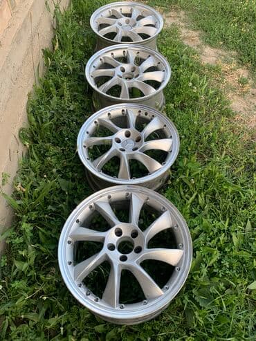 зимние шины на ниву 21214: Литые Диски R 19 Lorinser, Комплект, отверстий - 5, Б/у — 11