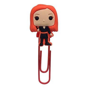 Закладка - скрепка Джини Уизли Материал - резина + пластик Размер -