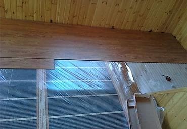 Теплый пол пленочныйкабельный,водяные теплые полы под ламинат под