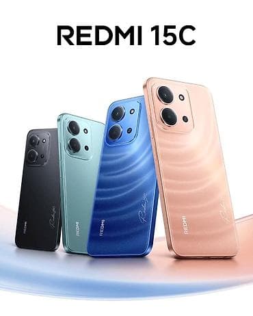 redmi 10 с: Redmi, Redmi 15C, Жаңы, 256 ГБ, 2 SIM — 1