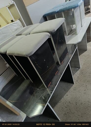 офисное кресло бу бишкек: Кухонный стол и стул, Новый, Бесплатная доставка, цвет - Белый — 7