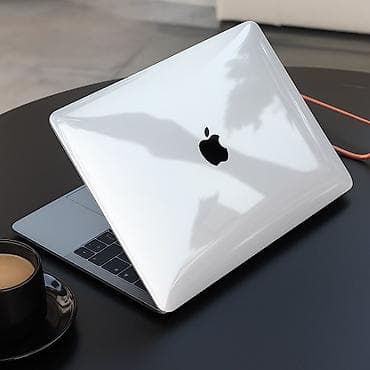Компьютеры, ноутбуки и планшеты: Чехол для MacBook Подходит для серии air. 13,6 дюймов. Прозрачный — 4