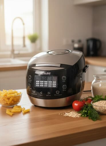 емкость dvd: Мультиварка Proliss series Wizard Aid - Корпус: черный пластик с — 1