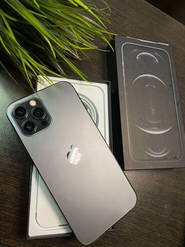 кнопочный телефон с ватсапом бишкек: IPhone 12 Pro, Б/у, 128 ГБ, Серебристый, Чехол, Коробка, 80 % — 1