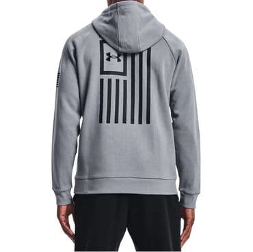 tech fleese: UNDER ARMOUR. Трикотаж с начесом создает удобную толстовку с рукавами — 2