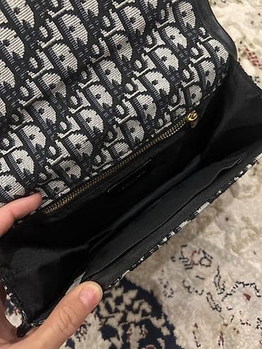 Сумки: Классическая сумка, Dior, Материал: Комбинированный материал, Регулируемый ремень, Женские — 2