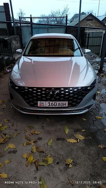 электра авто: Hyundai Grandeur: 2020 г., 2.4 л, Гибрид, Седан — 1