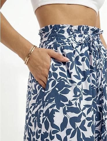 резинка отук: Брюки Широкие, Лето, Made in KG, Новый, M, L, XL — 5