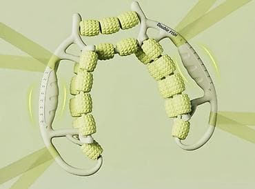 ручной эспандер: Массажер-роллер для тела - 8–10 вращающихся роликов с объемной — 2