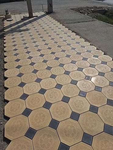 эвро: Тротуарная плитка, Другая модель, Бетонная, Другое применение, Новый — 8
