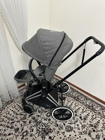 Коляска, Cybex, цвет - Серебристый, Б/у, Самовывоз