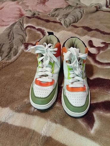 Детские кроссовки/кеды высокие - Тип: высокие кеды на шнуровке -