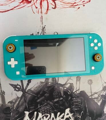nvidia shield portable: Nintendo Switch Lite, бирюзовый цвет. - Портативная игровая консоль — 2