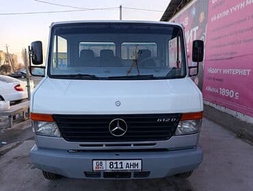 двухосные прицепы для легковых автомобилей бу: Легкий грузовик, Mercedes-Benz, Стандарт, Б/у — 1