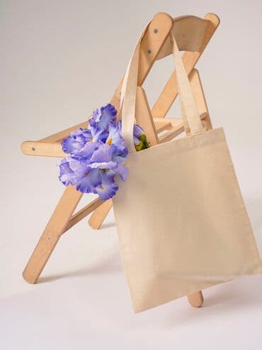 у настоящей женщины должна быть сумка из италии: Шоппер, Новый, Материал: Саржа, Унисекс — 27