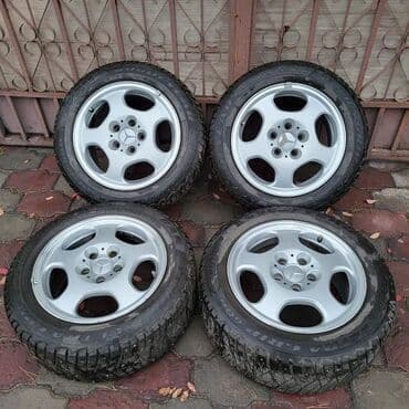 Колеса в сборе 215 / 60 / R 16, Зима, Б/у, Комплект, Легковые, Литые, отверстий - 5