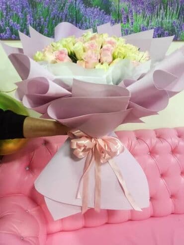 розы цветы: 101 и 51 роза готовый букет 🌹акция акция‼️‼️‼️ — 16