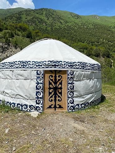 спортивный тренажёр: Юрта (стационарно-разборная тентовая конструкция круглой формы) - — 4
