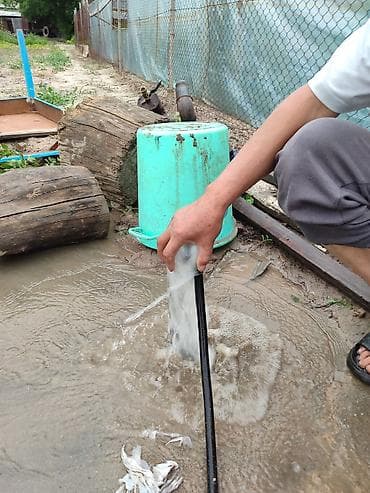 Сверление, бурение: Промывка и разработка скважины на воду - Профильная услуга по — 1