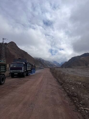 обучение вождению на фуре бишкек: КамАЗ самосвал, 6x4, бортовой кузов с наращенными бортами. Основные — 7