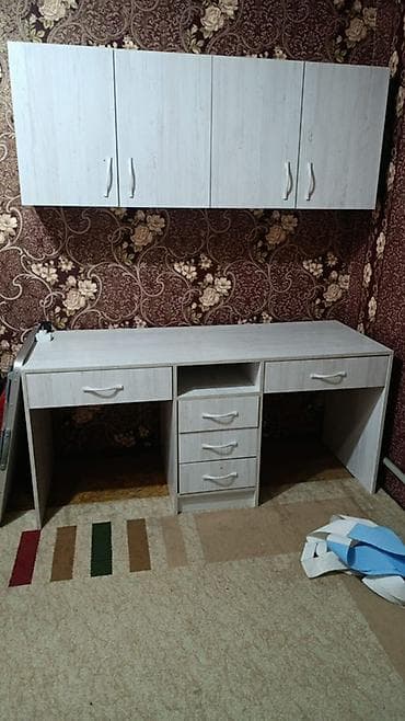 Офисные тумбы: Комплект офисной мебели, Шкаф, цвет - Белый — 1