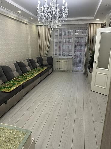 Недвижимость: 2 комнаты, 59 м², Тунгуч мкр Элитка, 12 этаж, Свежий ремонт — 10