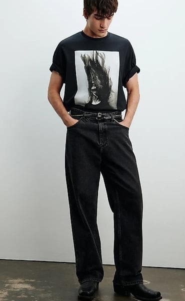 оверсайз рубашка: Футболка Befree. Оверсайз размер S/L — 2