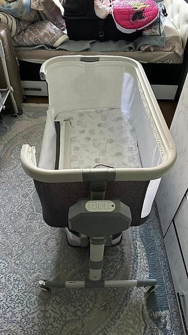 Балдар дүйнөсү: Продаю срочно колыбель механическую, Манеж KIDILO BJJ-508, новая — 4