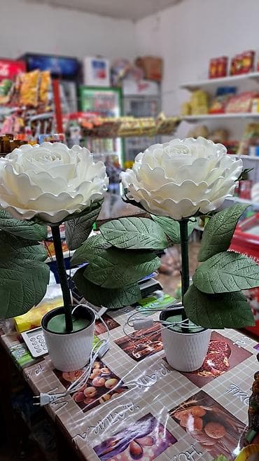 цветы из лент: Лилии — 7
