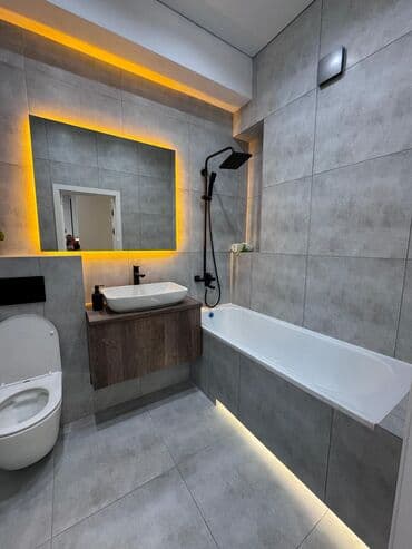 сдаётся квартира новопокровка: 2 комнаты, 61 м², Элитка, 14 этаж, Дизайнерский ремонт — 4