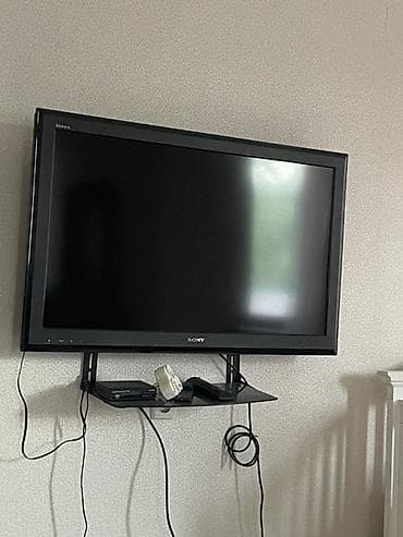 ультратонкие телевизоры: Телевизор Sony BRAVIA с плоским экраном. Черный корпус с тонкой — 1