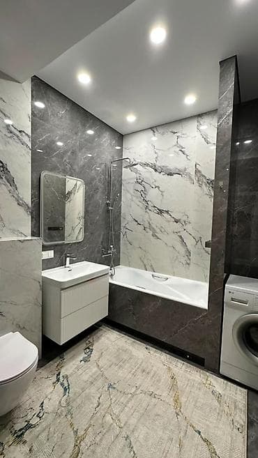 145: 2 комнаты, 74 м², Асанбай мкр Элитка, 4 этаж, Евроремонт — 2