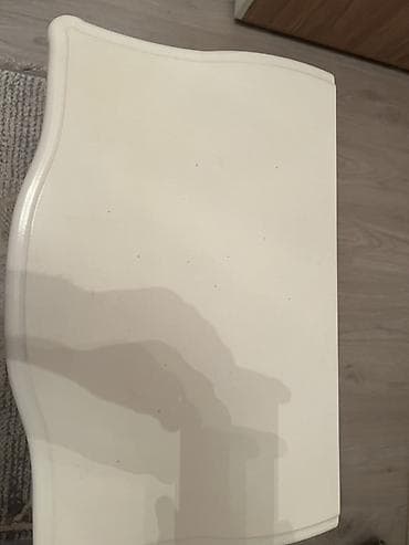 тумбы буу: Керебеттин жанындагы тумба, Колдонулган, Күзгүсүз, түсү - Ак, Башка материал, Өзү алып кетүү — 2