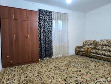 квартиры в бишкеке снять на долгий срок дешево восток 5: 33 м², 2 комнаты, Утепленный, Забор, огорожен — 1