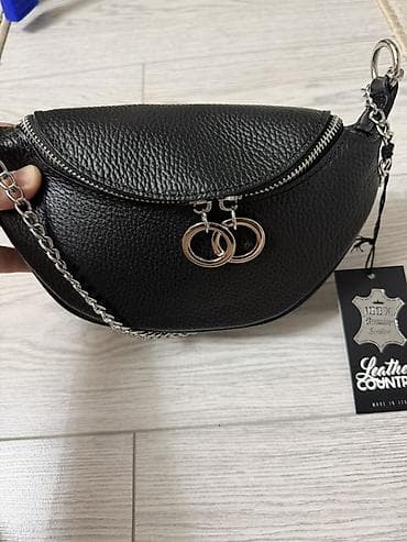 кожаные ремни мужские бишкек: Сумка-бананка из натуральной кожи - Материал: 100% genuine leather — 2