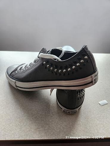 Өтүктөр: Кроссовкалар, 42, 43, Converse, Жаңы, түсү - Боз, Өзү алып кетүү — 3