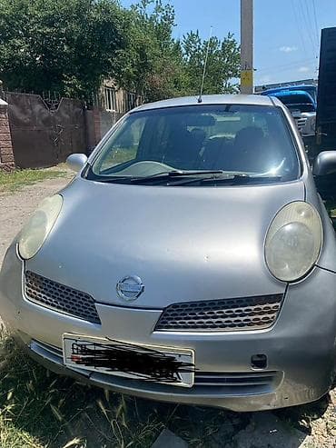 byd e6: Nissan March: 2002 г., 1.4 л, Автомат, Бензин, Хэтчбэк — 8