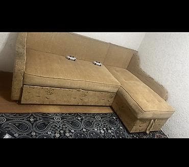 Угловой диван, Раскладной, Двухместный