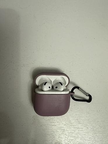 Усилители звука: Продаю оригинальные Apple AirPods 4 (ANC) Покупала в iStore, все чеки — 2