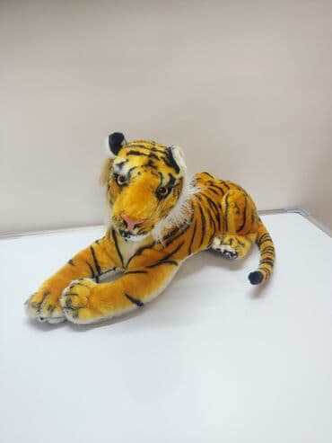 плюшевый мишка большой цена: Мягкая игрушка «Тигр» - Реалистичный плюшевый тигр в лежачей позе - — 1