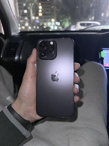 IPhone 14 Pro Max, Б/у, 256 ГБ, Deep Purple, Чехол, 85 %