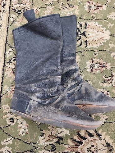 конные сапоги: Сапоги, 42, BELLOTA, Б/у, цвет - Черный, Самовывоз — 2